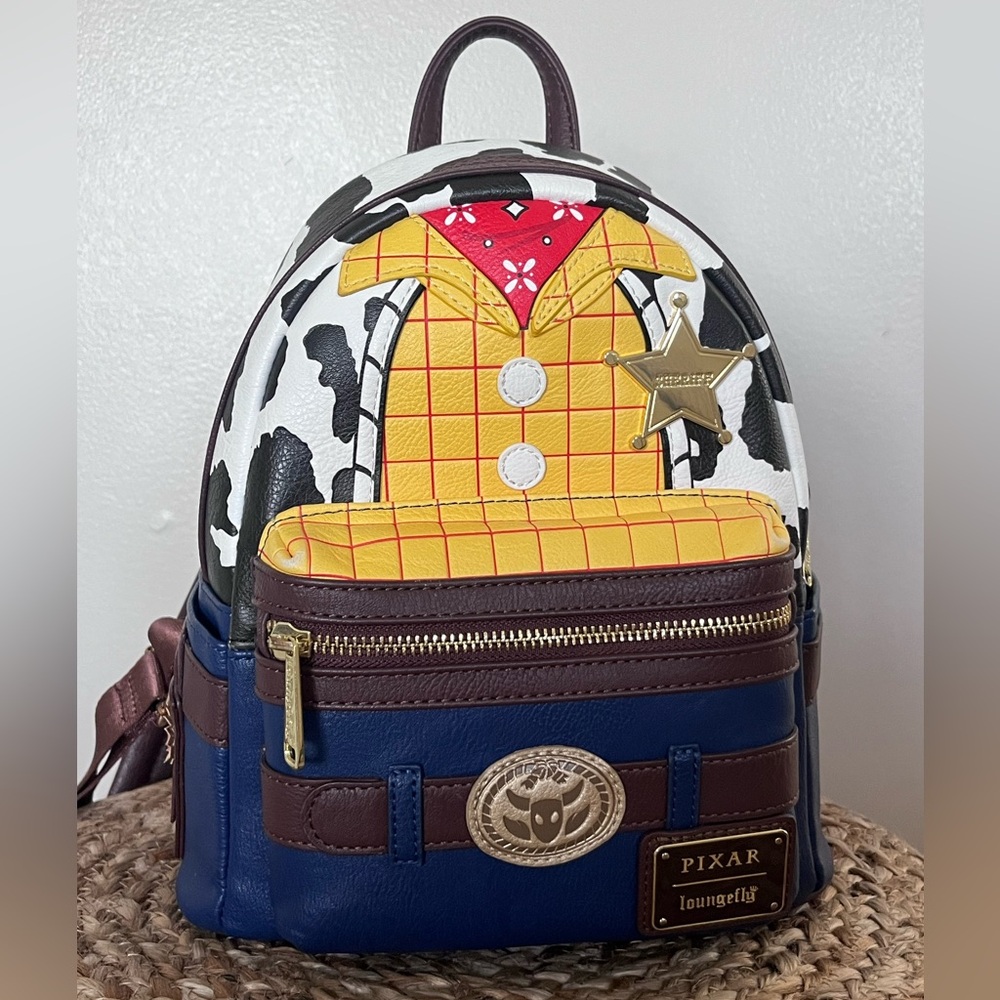 Loungefly Disney Pixar Toy Story Woody Mini Backpack